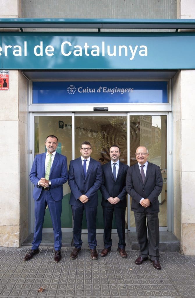 Caja de Ingenieros refuerza su red de oficinas de la mano de Mútua General de Catalunya