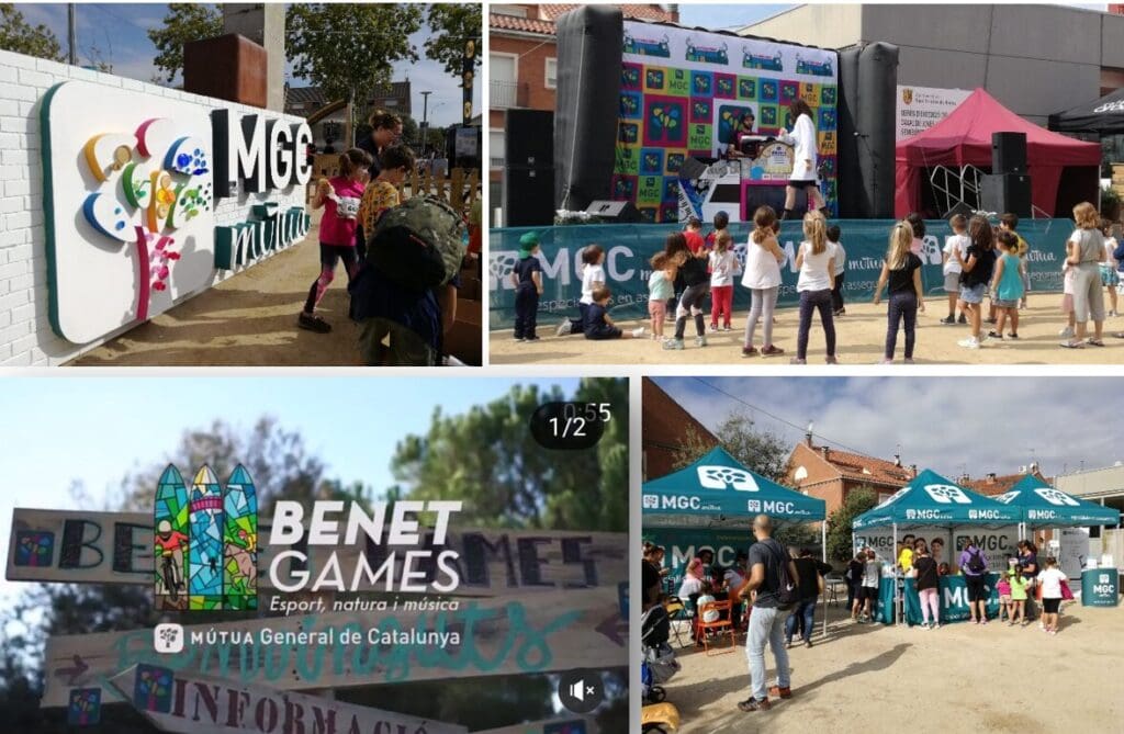 Un cap de setmana de festa i diversió als Benet Games Mútua General de Catalunya