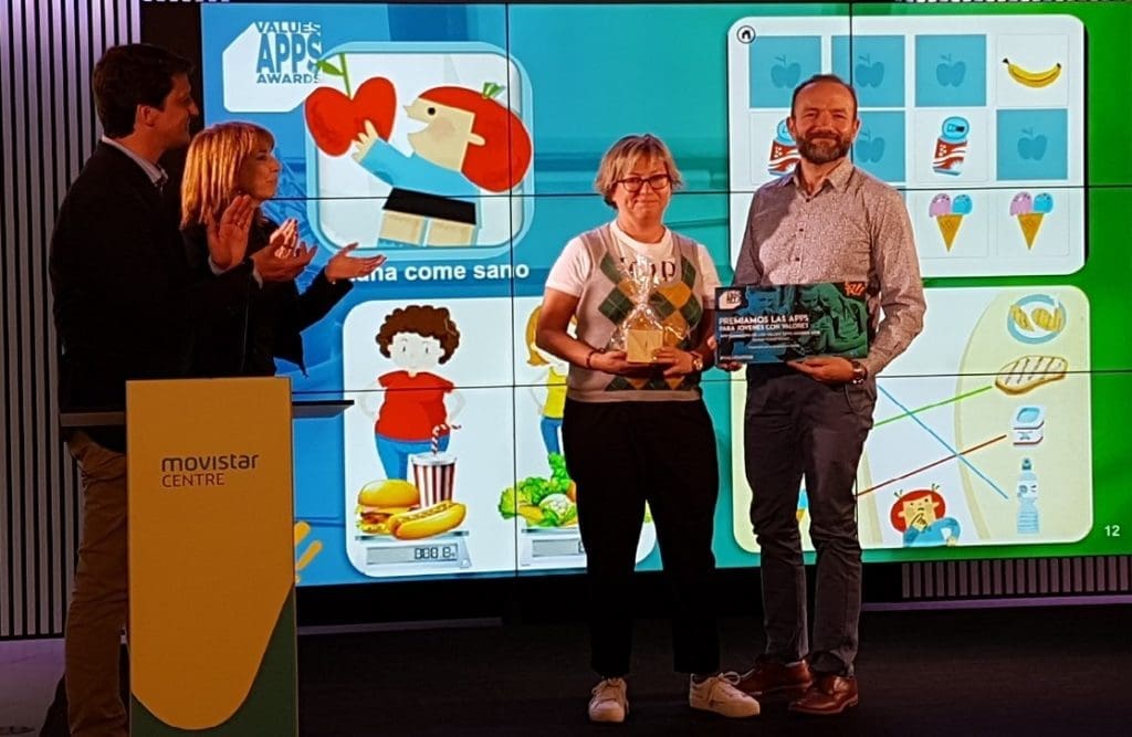 “Diana come sano”, de la Fundación Mútua General de Catalunya, premiada en los Values Apps Awards