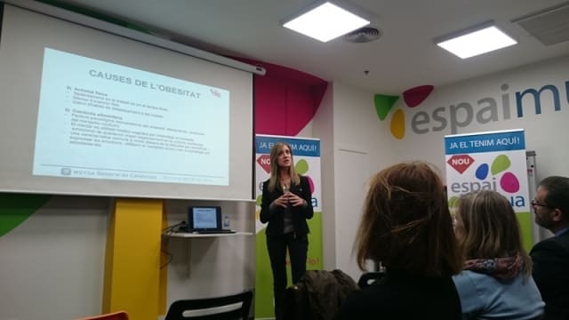 Primera Charla Saludable en el Espai Mútua de Barcelona