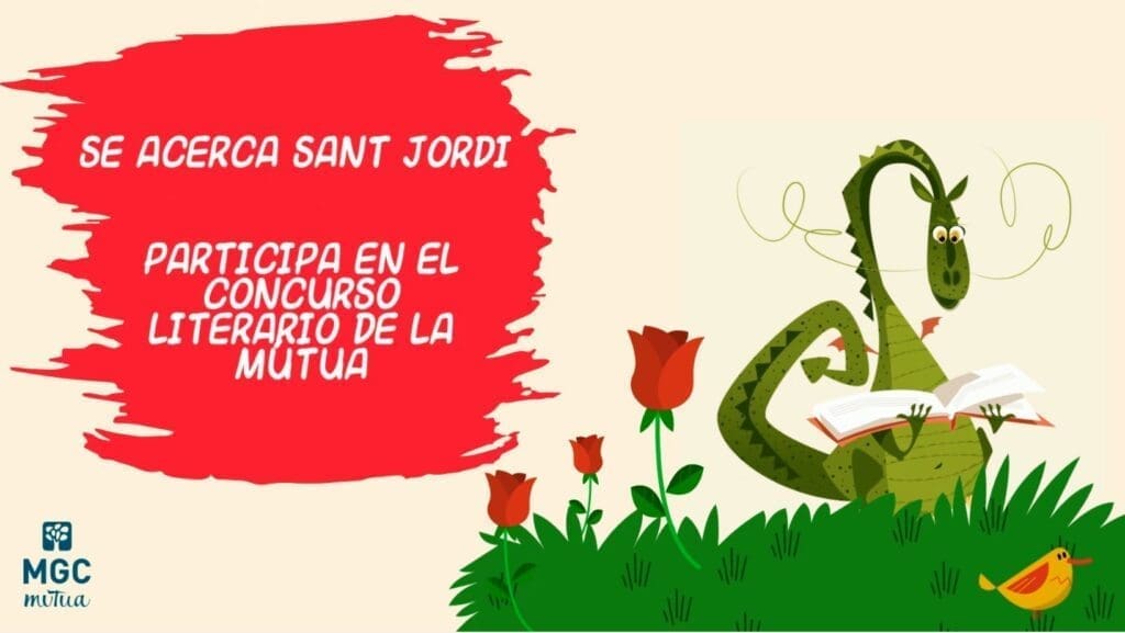 Participa en el concurso literario de MGC Mutua “Un Sant Jordi especial”