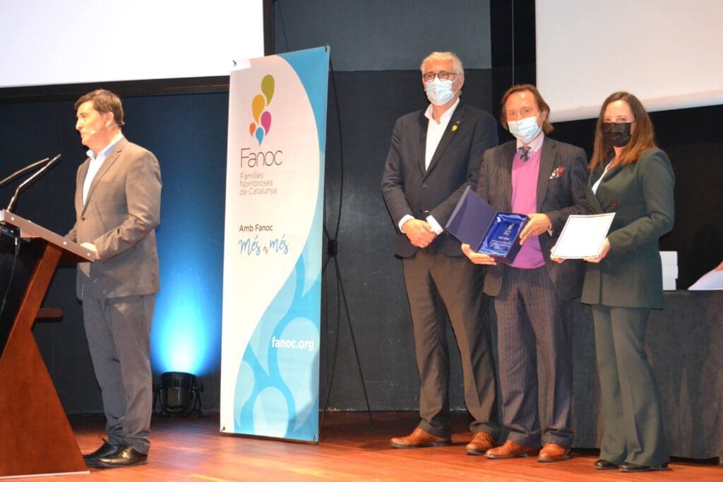 FANOC premia MGC Mútua com la millor entitat asseguradora per a les famílies nombroses