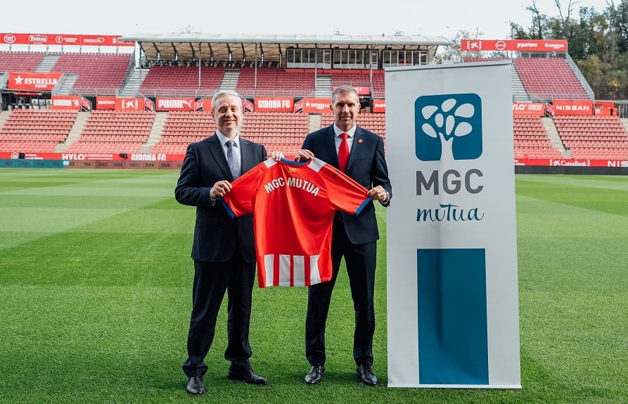MGC Mutua nuevo patrocinador del Girona FC las próximas tres temporadas