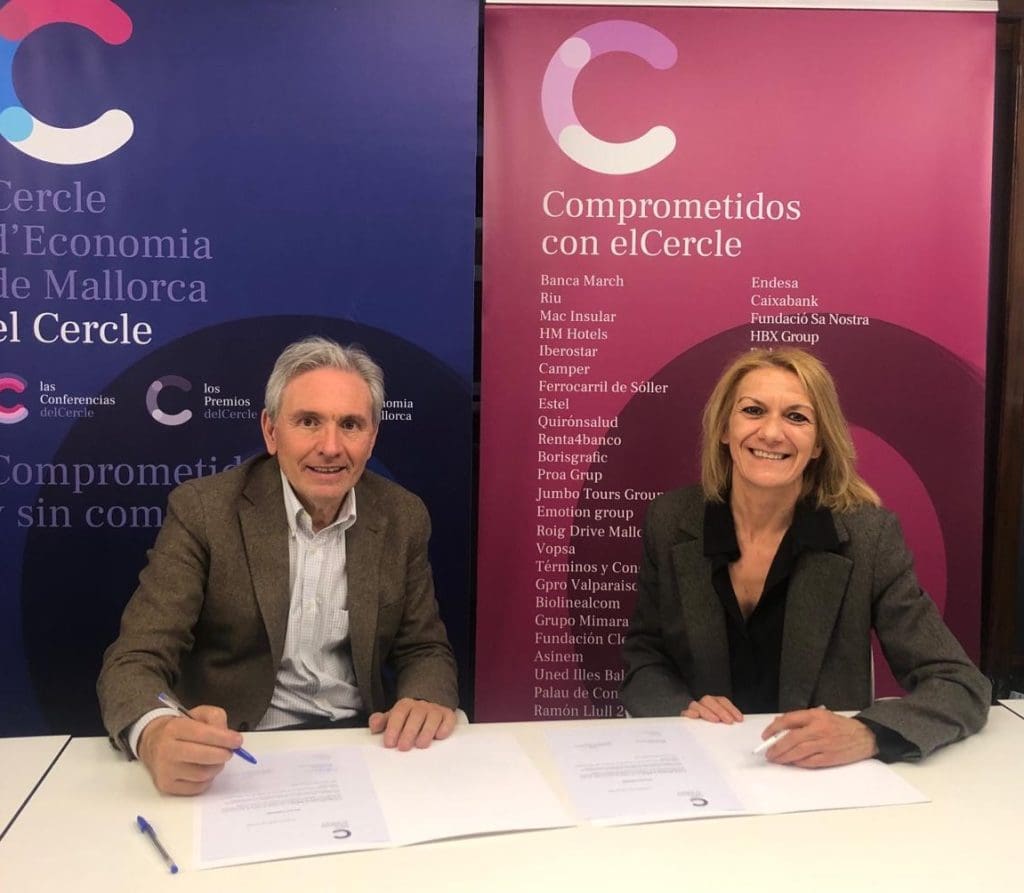 MGC Mútua formalitza la col·laboració amb el Cercle d’Economia de Mallorca